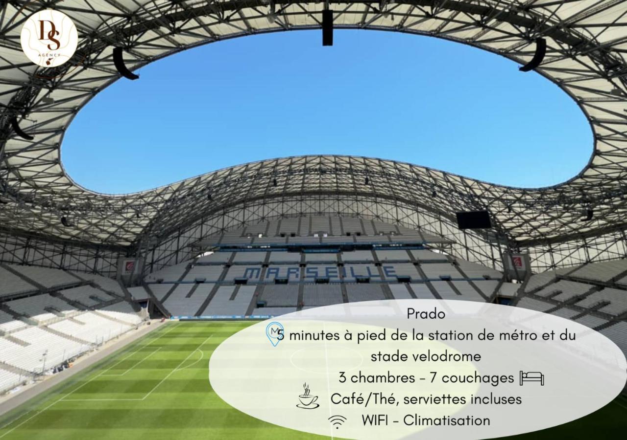 Appartement De Charme Proche Stade Velodrome Marseille Eksteriør bilde